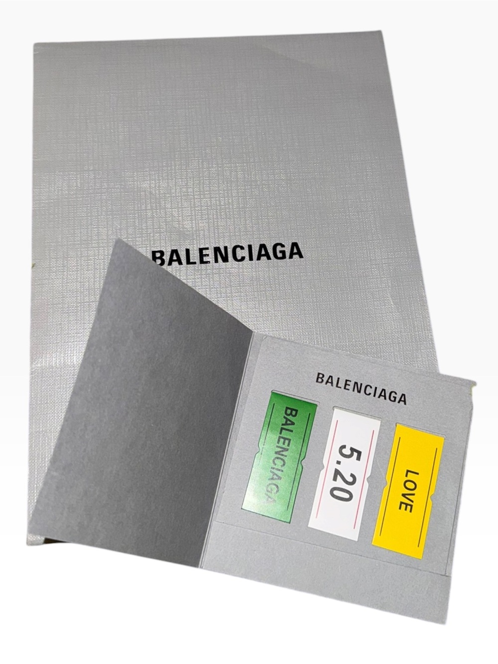 Balenciaga Rare Set 3 Magnets From Limited-Edition 520 Series Capsule Collection